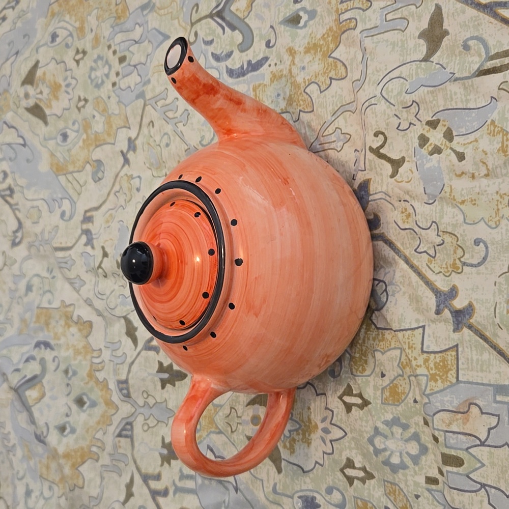 Herman Dodge & Son Hand Painted Teapot